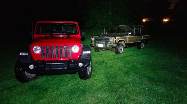 Image for article titled What It Was Like Towing a Free Jeep Grand Wagoneer With the 2020 Jeep Gladiator