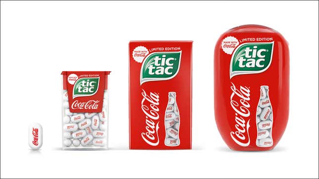 Image for article titled Tic Tac’s new Coca-Cola flavor reminds us Tic Tacs exist [Updated]