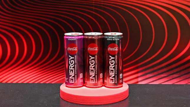 Image for article titled Coke Energy Made Me Realize Other Energy Drinks Taste Like Ass