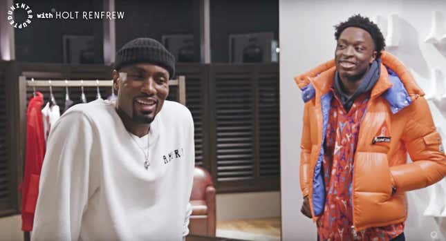 Serge Ibaka And OG Anunoby Argued About Fashion And Fans Want A Reality  Show - Narcity