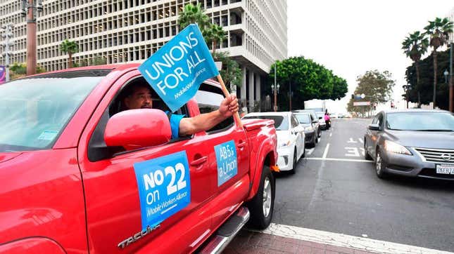 Gig Workers in California Petition Supreme Court to Overturn Prop 22