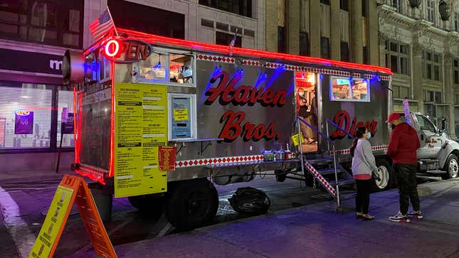 The Haven Bros. Diner, open for late-night business
