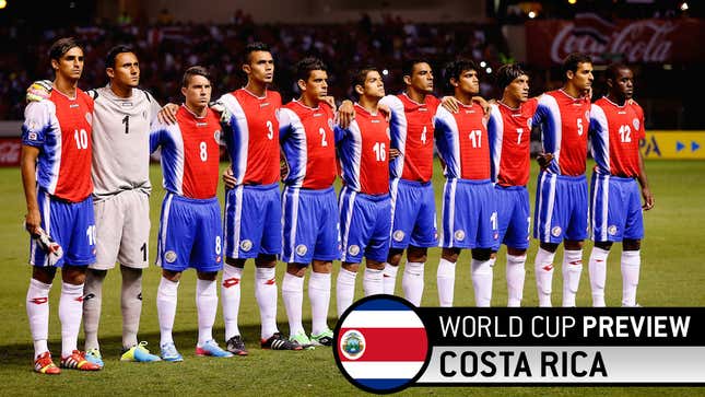 Image for article titled Overmatched, Costa Rica Can Still Make It Rough For Everyone Else
