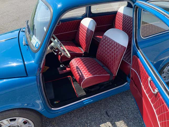Image for article titled At $10,700, Is This 1962 Fiat 600 'Abarth' A Small Wonder?