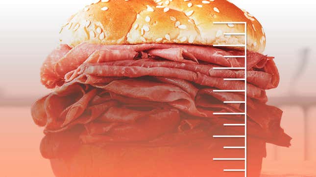 Image for article titled The Takeout Investigates: What&#39;s the ideal level of jus saturation for a beef sandwich?