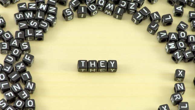 Image for article titled Stop Grammar Policing the Word &#39;They&#39;