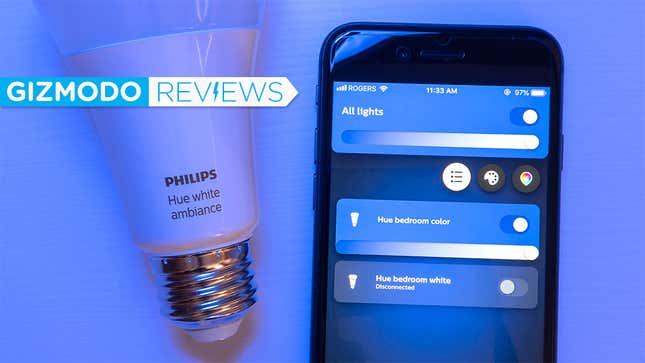 Image for article titled The New Philips Hue Bluetooth Bulbs Are the Best Place to Start If You&#39;re Curious About Smart Lighting