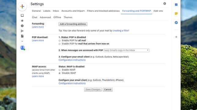 Gmail gives you several options for combining emails across more than one account.