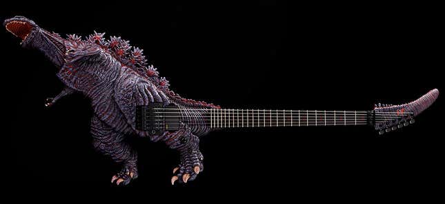 Image for article titled Behold The Godzilla Guitar