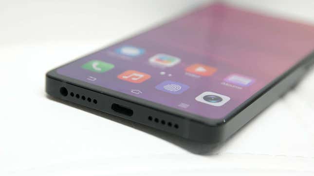 The funny thing is, despite all its wild, new tech, Vivo kept the headphone jack too.