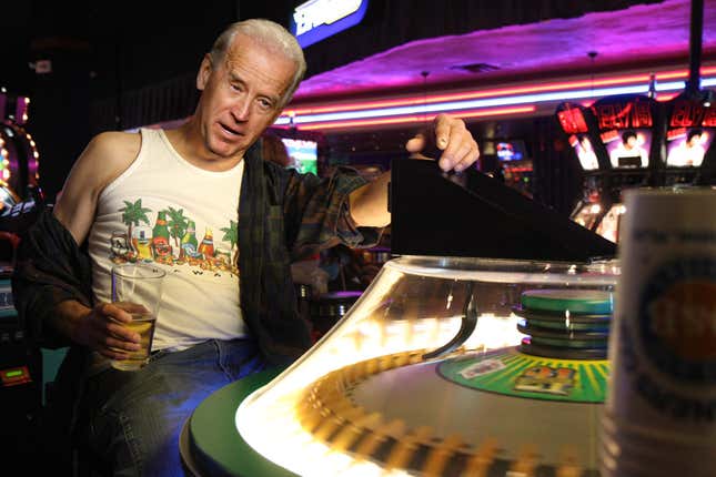 The nation's second-in-command expressed his displeasure with Spin N Win's "bullshit" ticket payout system.