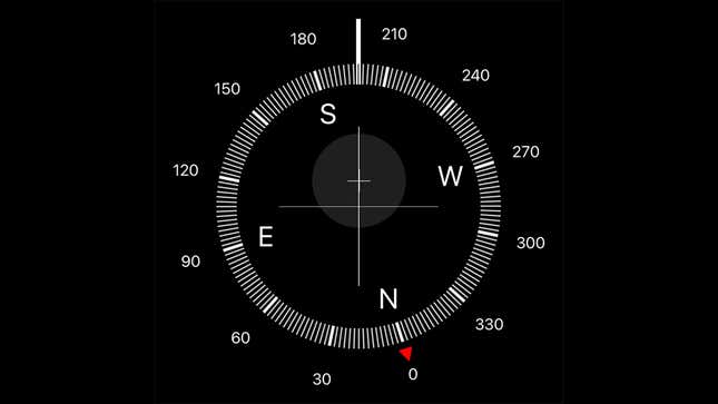 Your phone’s compass app works courtesy of its magnetometer.
