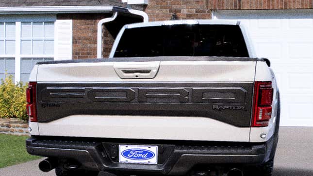Image for article titled Ford F150 Named Best Truck For Backing Over Kid Playing In Driveway