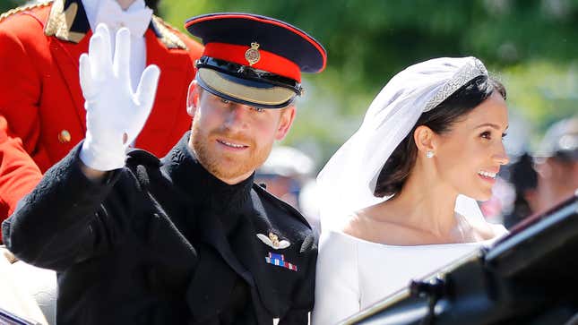 Image for article titled Welcome to Megxit? A-Markle-lypse? Harry-geddon?