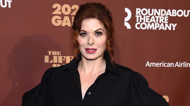 Image for article titled Debra Messing, Emphasis on the Mess