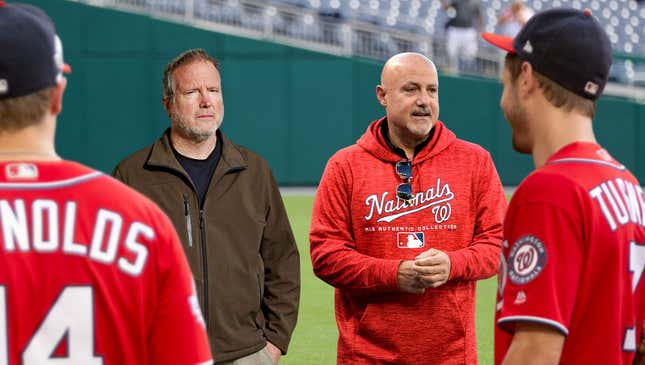 Image for article titled Nationals GM Introduces Players To New Stepmanager