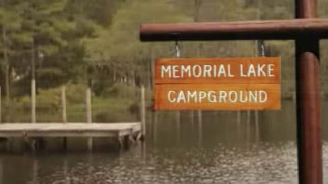 Ah yes, the famous Memorial Lake Campground.