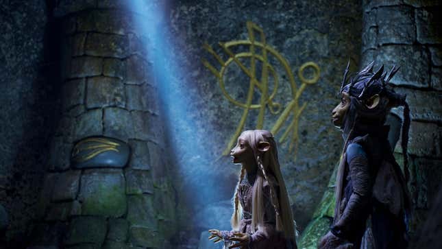 A scene from The Dark Crystal: Age of Resistance. 