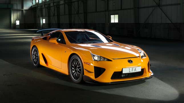 Image for article titled Congratulations To The Three (3) People Who Bought A New Lexus LFA Last Year