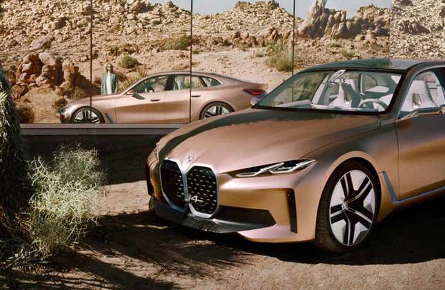Imagen para el artículo titulado BMW Concept i4: un vistazo al arma secreta de BMW contra Tesla