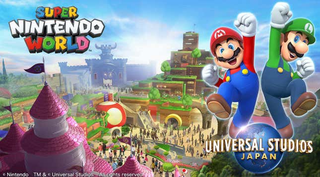 Image for article titled Universal Studios Japan&#39;s Super Nintendo World Delayed Due To Covid-19
