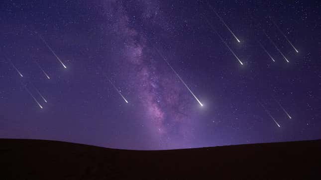 Image for article titled When to See the Lyrid Meteor Shower Light Up the Night Sky