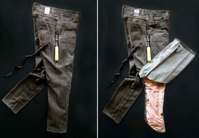 These Airbag Jeans Could Fashionably Protect