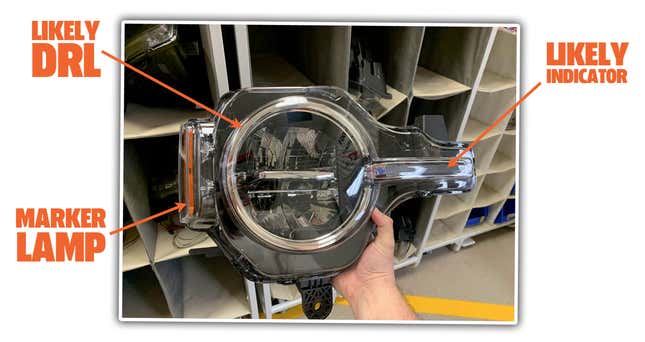 Image for article titled Here's A Leaked Picture Of The 2020 Ford Bronco's Headlights