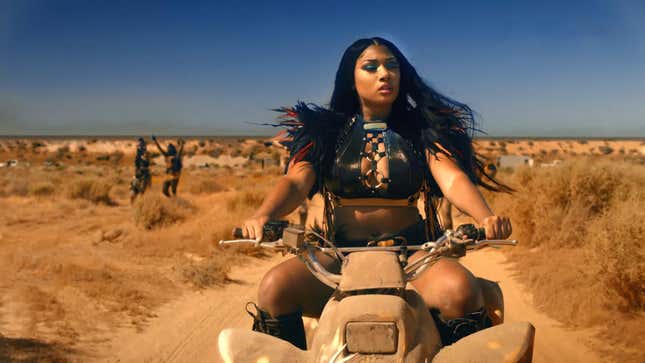 Megan Thee Stallion’s Mad Max-themed 2020 BET performance.