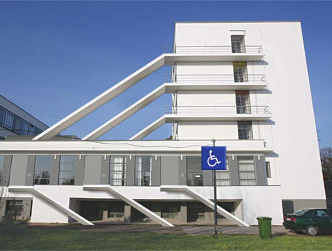 Image for article titled Local Building Too Wheelchair-Friendly