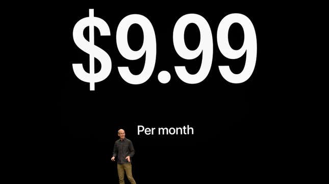 Image for article titled Sigh, Apple Is Apparently Launching Subscription Bundles This Fall