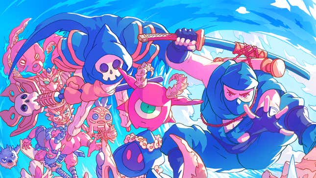 Image for article titled The Messenger’s New Island DLC Is A Perfect Substitute For A Day At The Beach