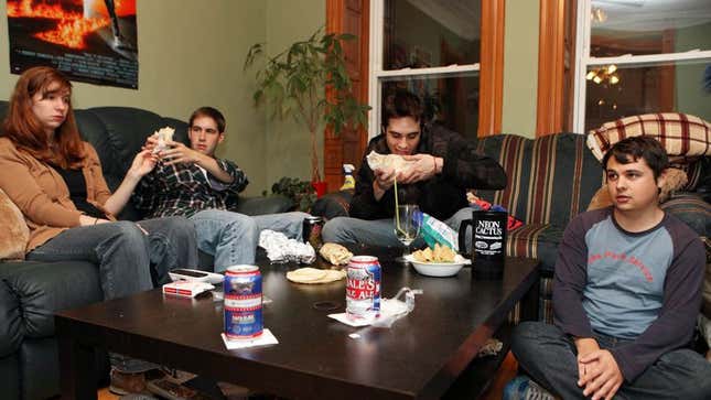 Image for article titled Partygoer Rolls A Couple Of Fat Burritos To Pass Around