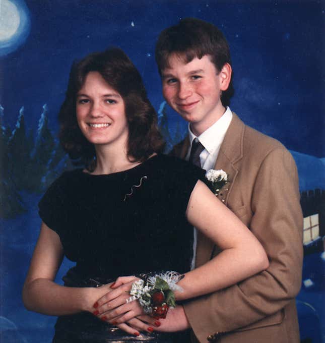 Muntner and his one true love.