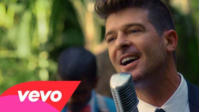 Robin Thicke's 'Back Together' Video Is for Divorced Dads Everywhere