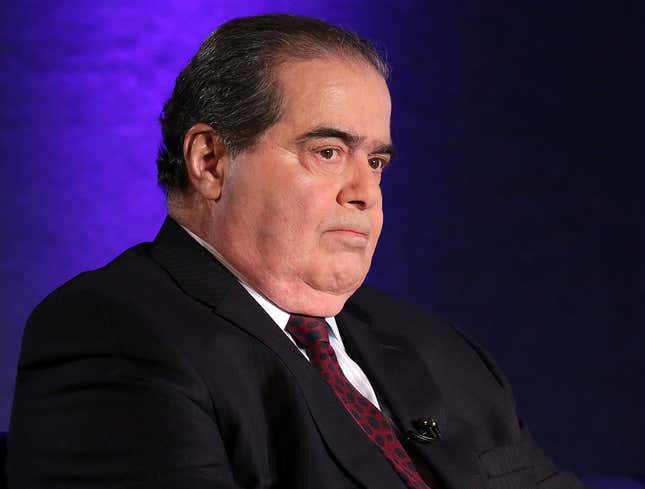 Image for article titled Justice Scalia Dead Following 30-Year Battle With Social Progress