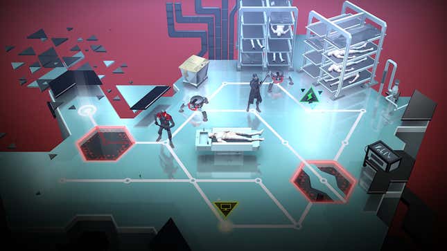 Image for article titled Deus Ex Go&amp;#xa0;Is A Satisfying And Complex Puzzle Game