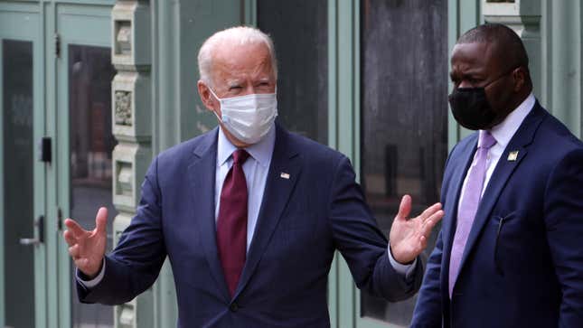 Image for article titled Joe Biden to Facebook: What&#39;s Your Problem, You Chicken-Hearted Milksops?
