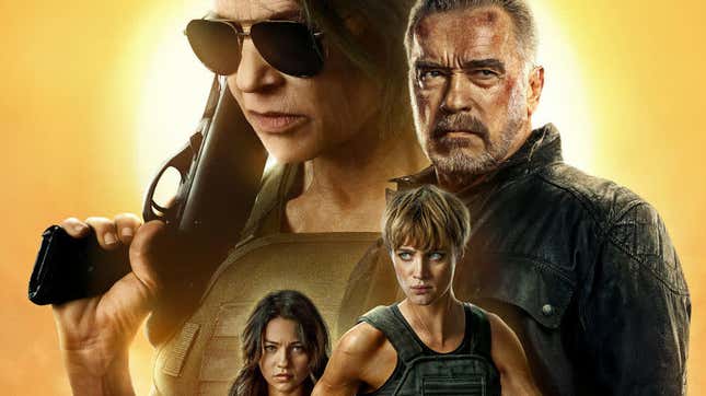 A crop of a new Terminator: Dark Fate trailer.