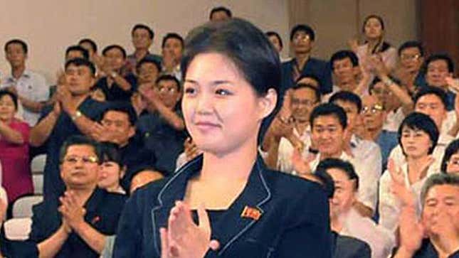 Image for article titled Kim Jong-Un&#39;s Wife On Nuclear Threats: &#39;This Isn&#39;t The Man I Was Forced To Marry&#39;