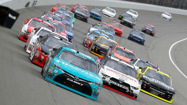 Despite recent efforts, NASCAR doesn’t exactly have a reputation as being progressive on social issues. Image: Getty