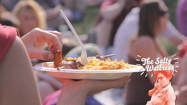 Image for article titled Ask The Salty Waitress: Can I get a refund on this terrible festival food?
