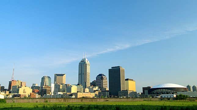 Image for article titled Shots Of Indianapolis Skyline To Depress Nation During Final Four Broadcast