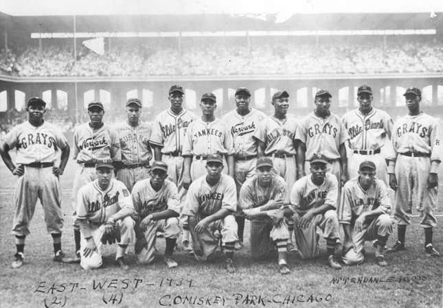 The 1939 East-West All-Star Game in Chicago.