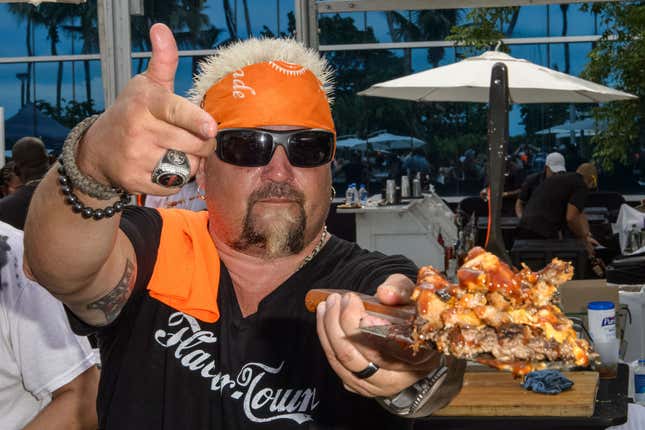 Image for article titled Pour out some Donkey Sauce: Guy Fieri’s original restaurant has closed