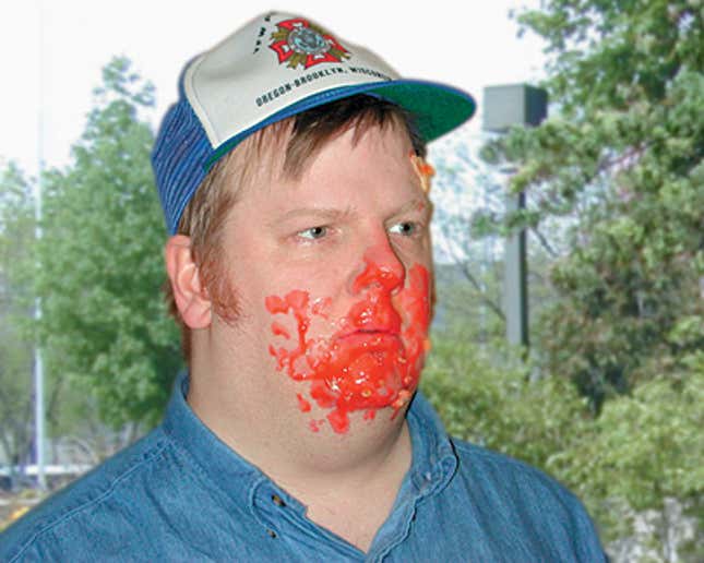 Image for article titled Winner Didn&#39;t Even Know It Was Pie-Eating Contest