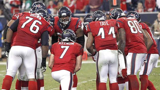 Image for article titled Texans Players Wish They Were Good Enough To Rally For Gary Kubiak