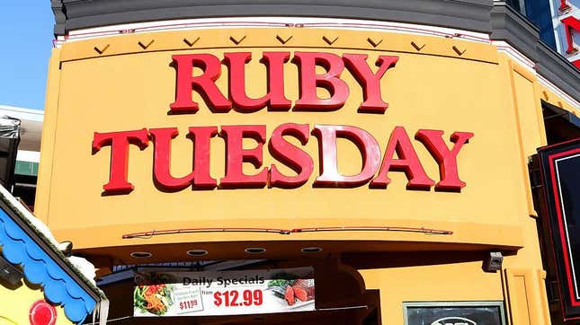 Image for article titled Do we actually need Ruby Tuesday?