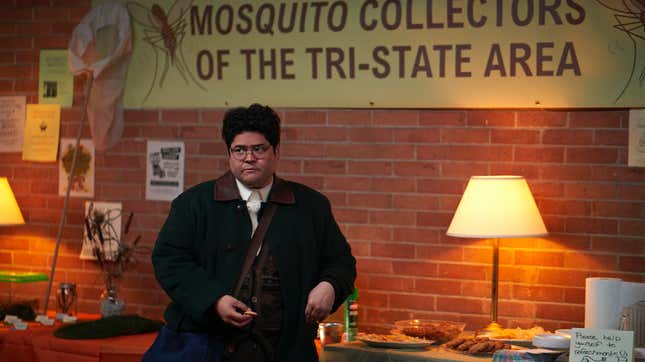 Guillermo (Harvey Guillén) realizes the mosquito collectors are up to something supernatural.