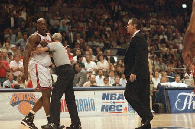 Mase, Riley and Knicks had way more cred back in the day.
